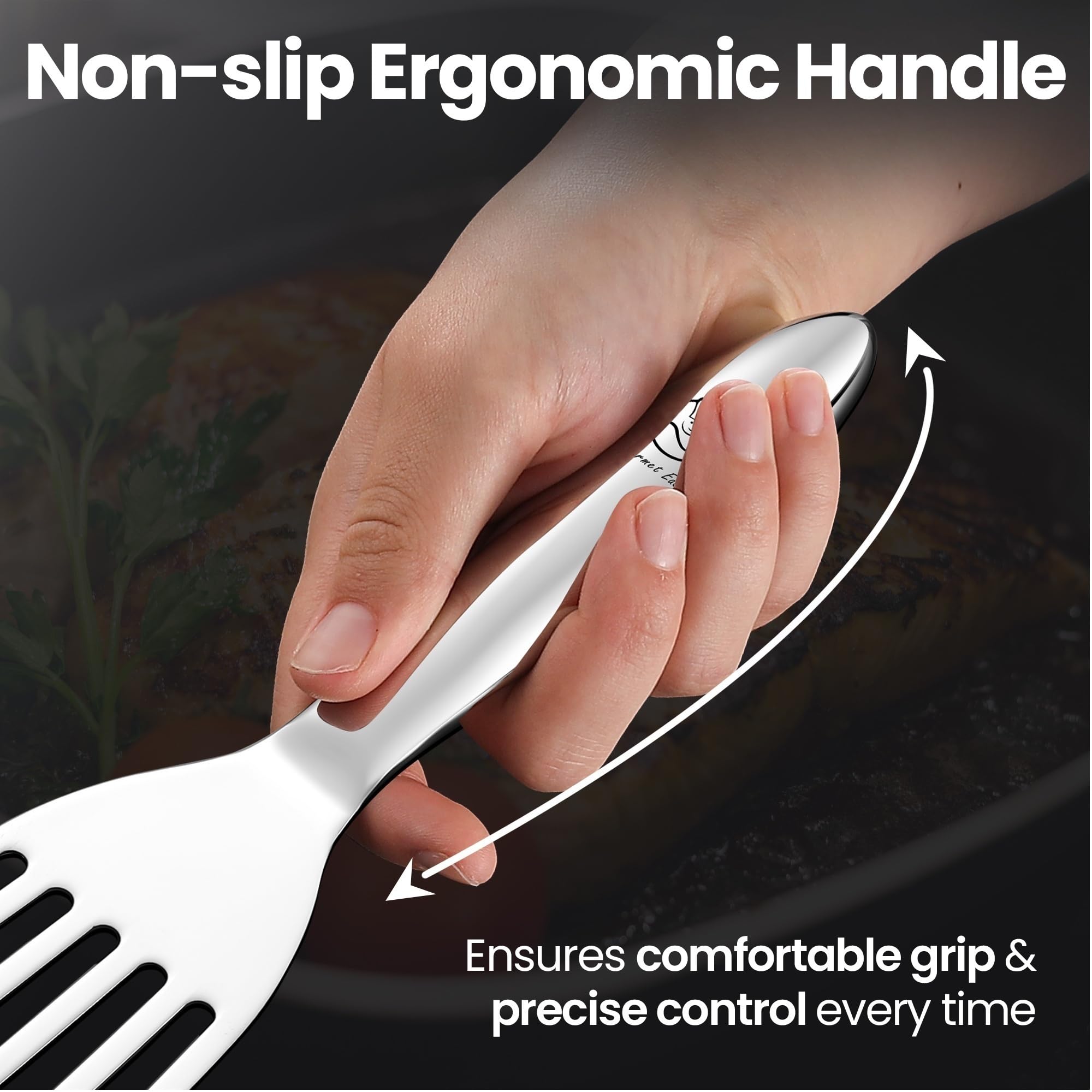 Gourmet Easy seamless one-piece design prevents joints and grease traps