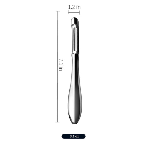Gourmet Easy dishwasher-safe peeler simplifies cleanup after cooking sessions.