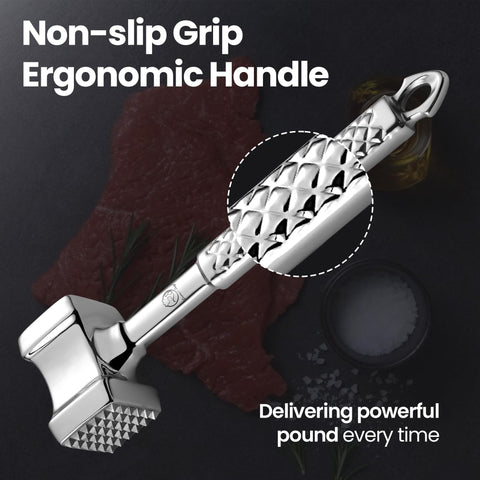 Gourmet Easy versatile kitchen tool for crushing nuts and breaking ice.