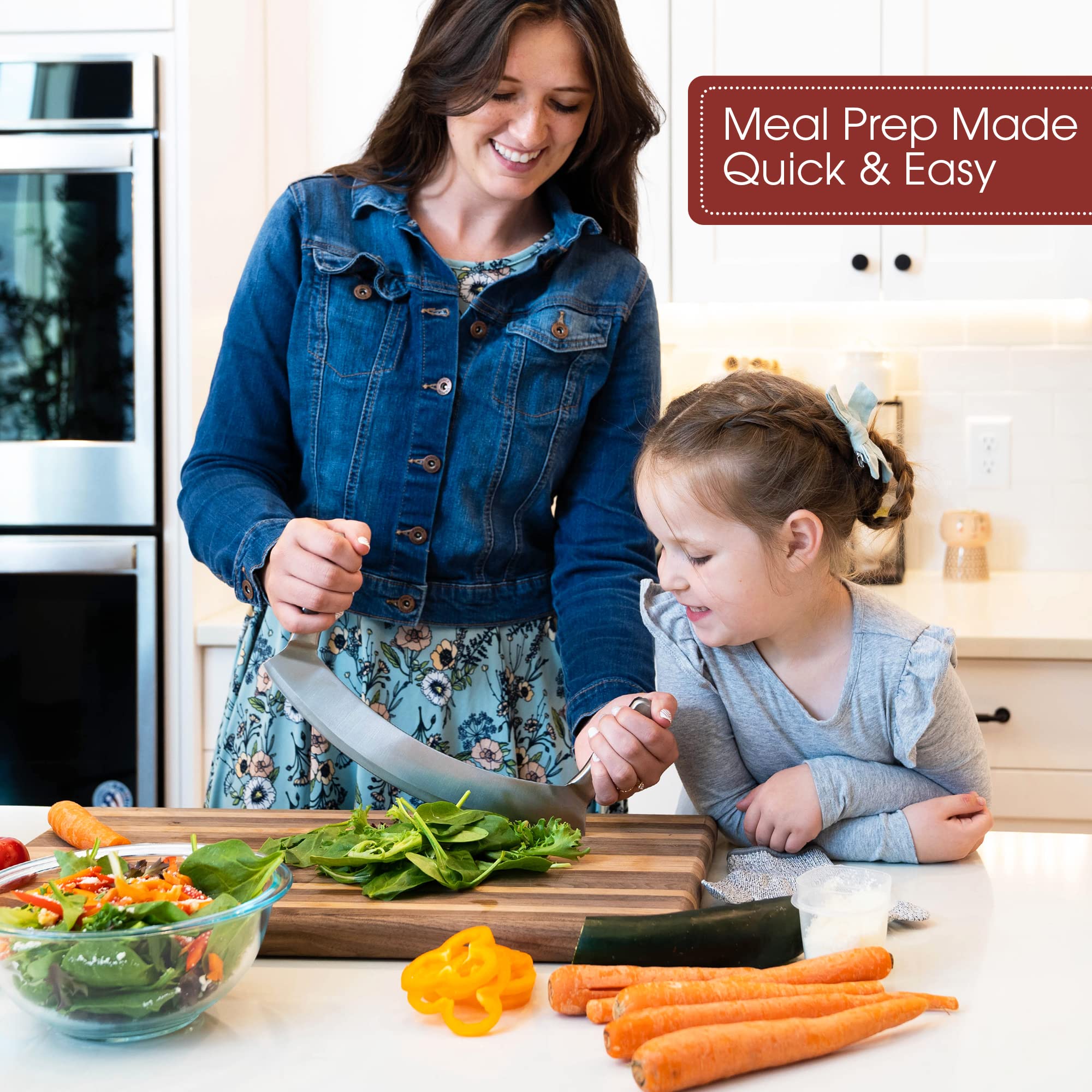 Gourmetly veggie chopper enabling quick prep and even cuts.