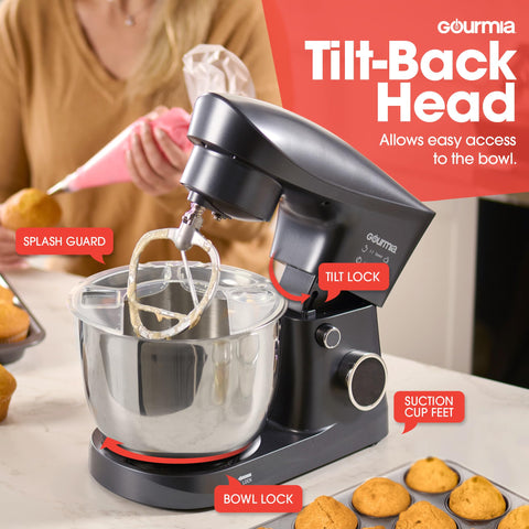 Gourmia dough hook attachment for kneading bread dough with ease