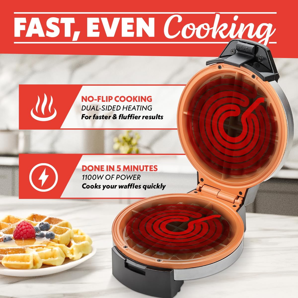 Gourmia browning control dial for customizable crispness