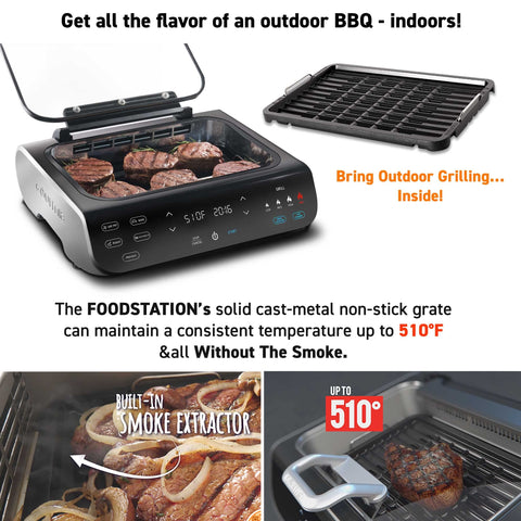 Gourmia raclette plates set for cozy melted-cheese dining.