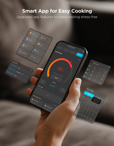 GoveeLife app control lets you set alerts and track temps on your phone