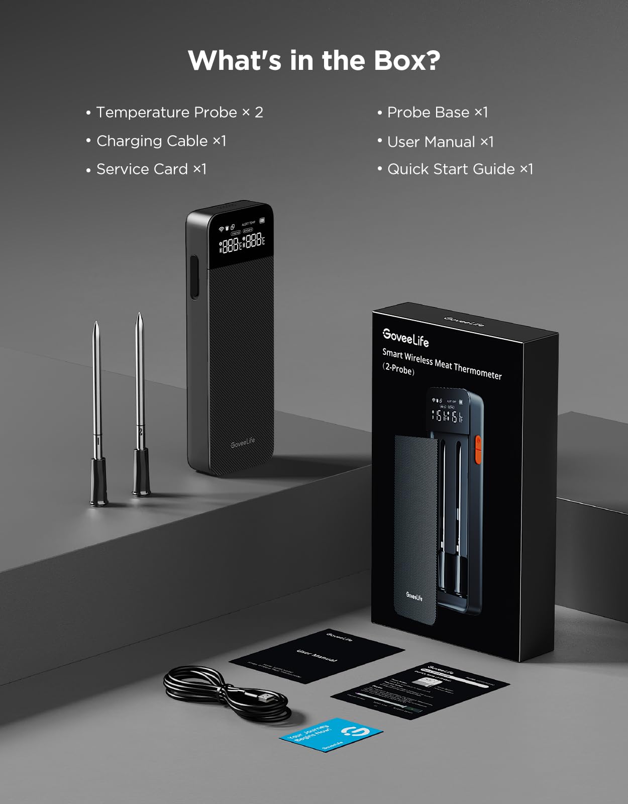 GoveeLife guided cooking with USDA presets helps reach target doneness