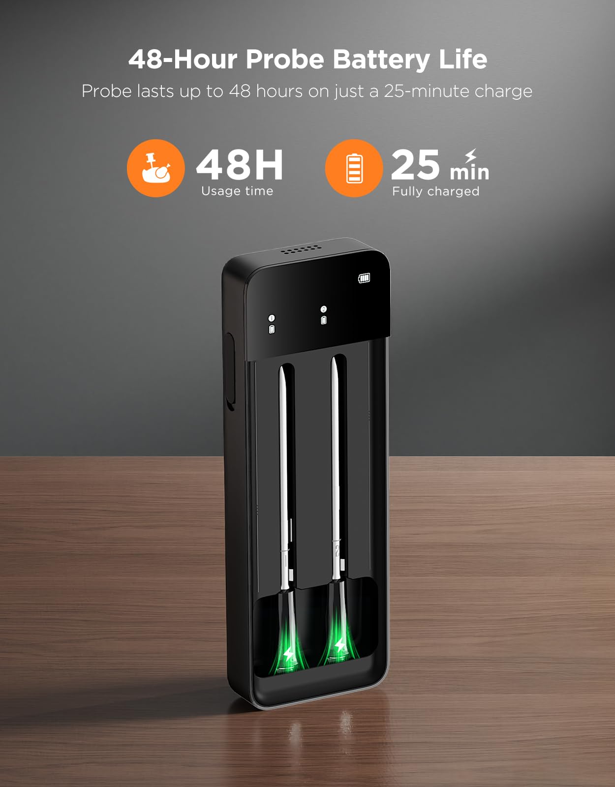 GoveeLife real-time readouts update every 2 seconds for precise cooking