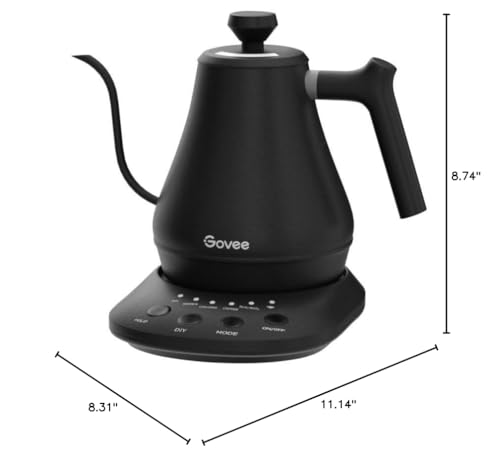 Govee auto shut-off and boil-dry protection for peace of mind.