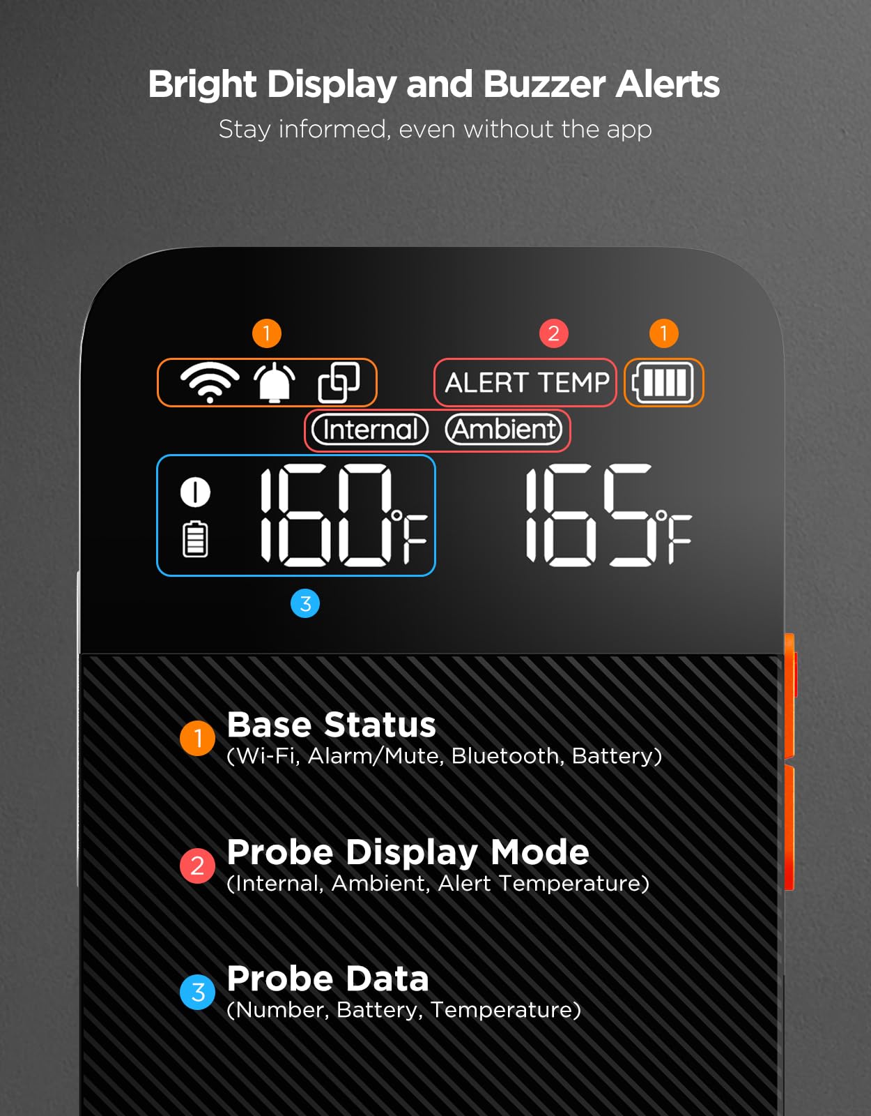 GoveeLife smart guided cooking panel with USDA-based recommendations.