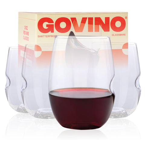 Govino BPA-free Tritan is lightweight and durable for everyday use