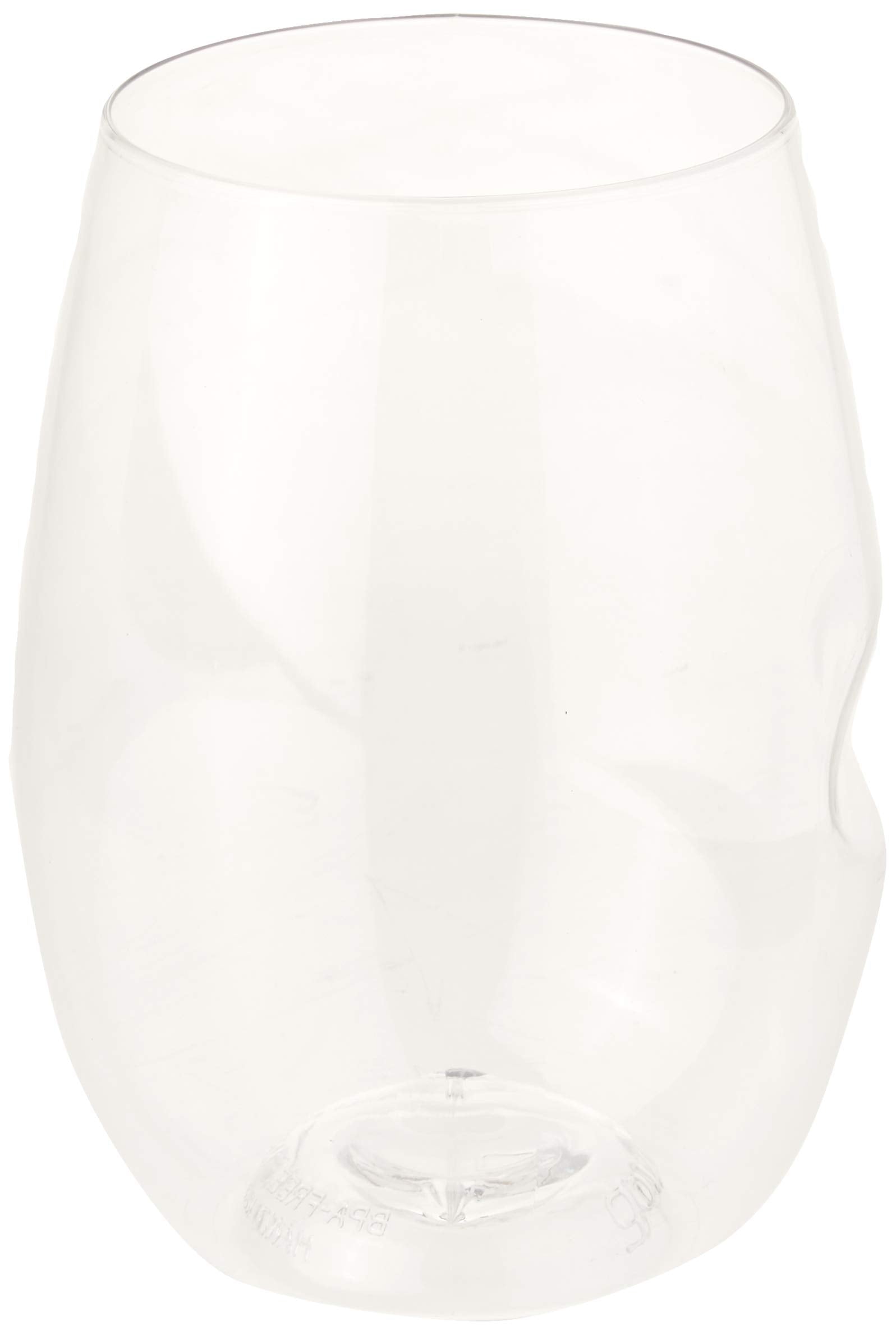 Govino crystal-clear stemless glass matches glass-like visuals without breakage.