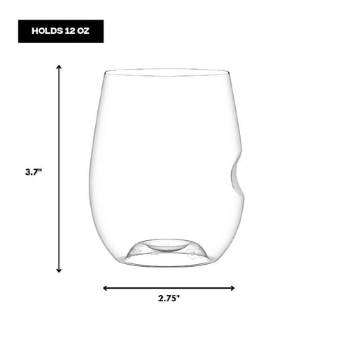 Govino dishwasher-safe Tritan wine glasses for easy cleanup after gatherings.