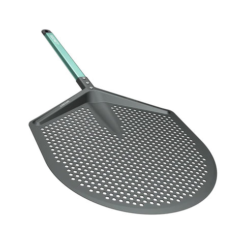 Gozney Pro Placement Peel with 14-inch blade for precise launches and even flour dispersion.