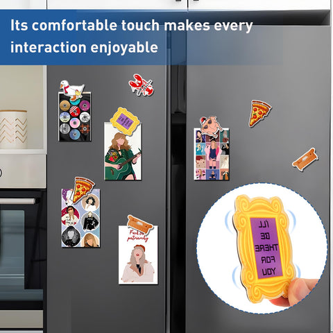 GOZOLA Friends magnets Turkey motif adds festive charm to fridge displays and celebrations.