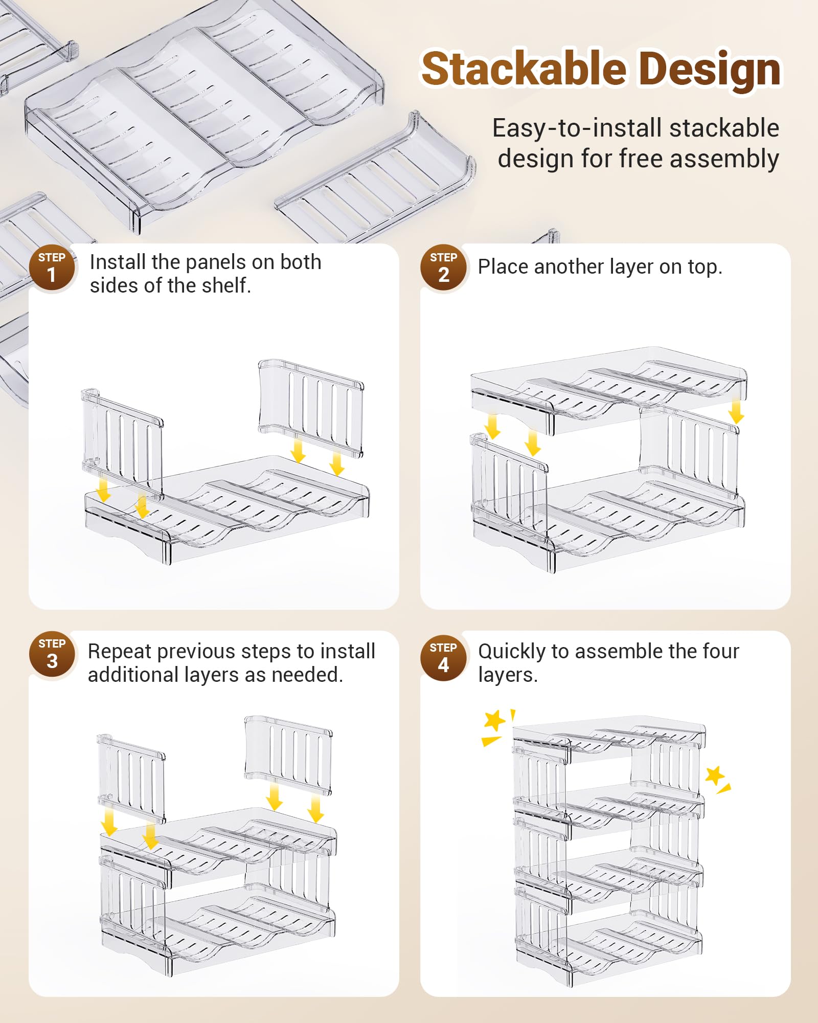 Gracenal makes a practical dorm and home gift for organizers.