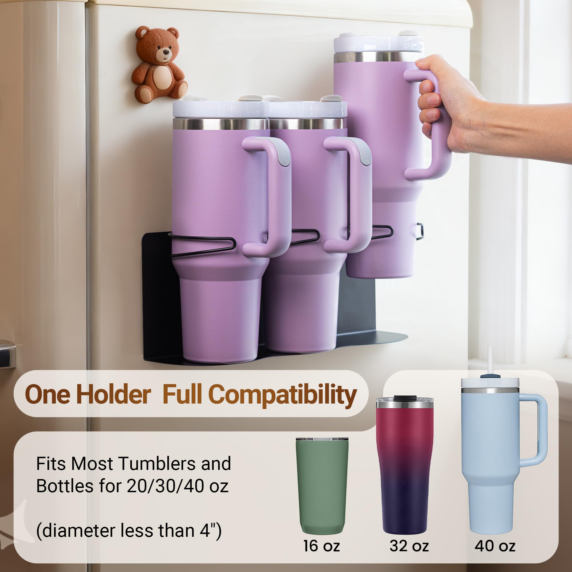 Gracenal premium carbon steel construction offers durable, sturdy cup support.