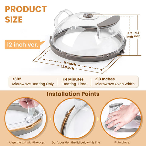 Gracenal space-saving design includes a wall-hang hook for storage.