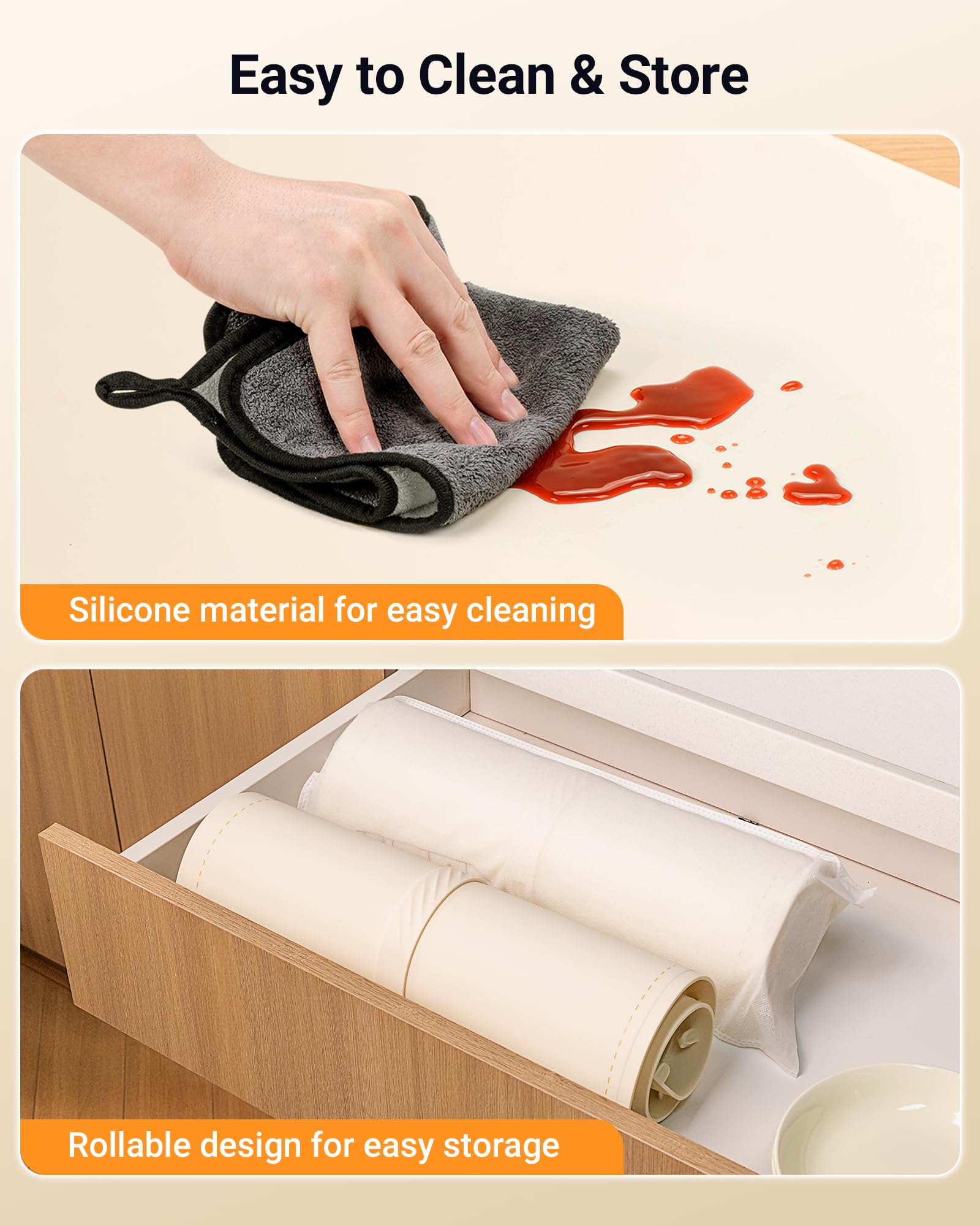 Gracenal warming mat lcd-panel shows real-time temperature at a glance