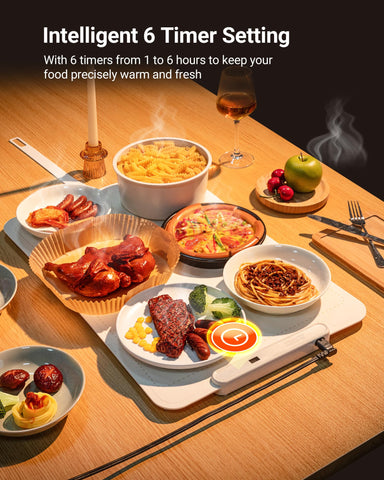 Gracenal warming mat travel-rollable design fits on the go