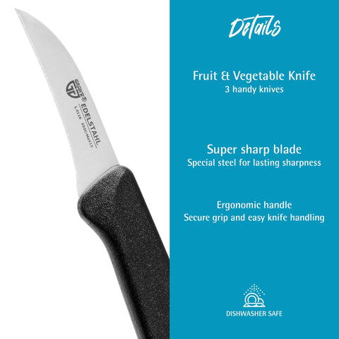 GRÄWE knives are dishwasher-safe for easy cleanup after cooking sessions