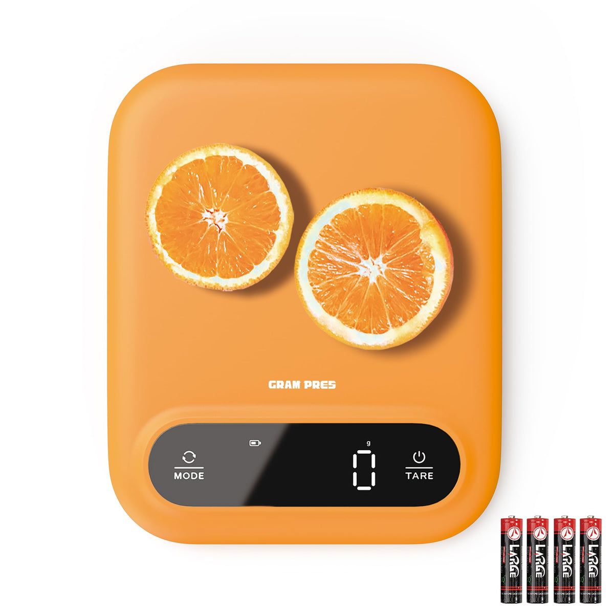 GRAM PRES digital scale compact design for easy storage in small kitchens.