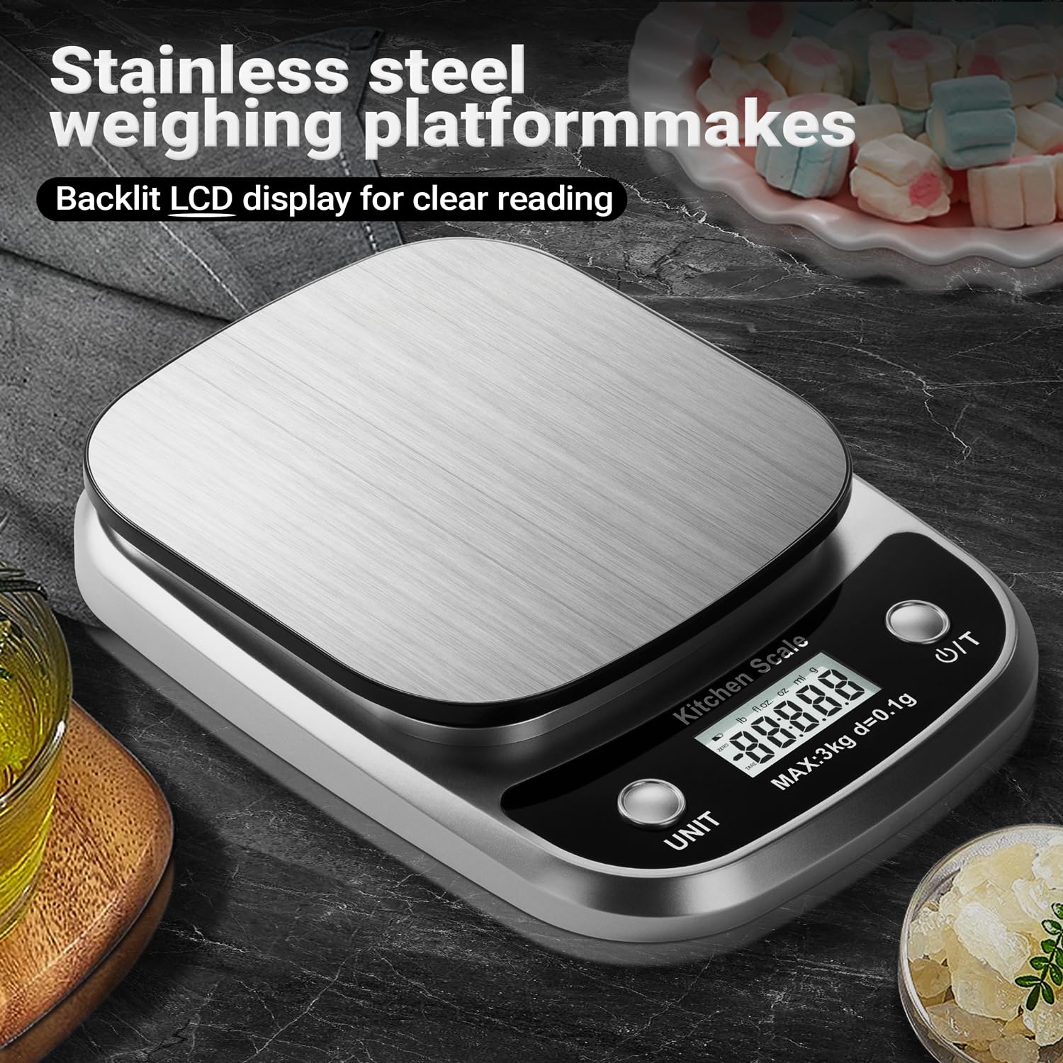 GRAM PRES design highlighting a slim, compact footprint for small kitchens.