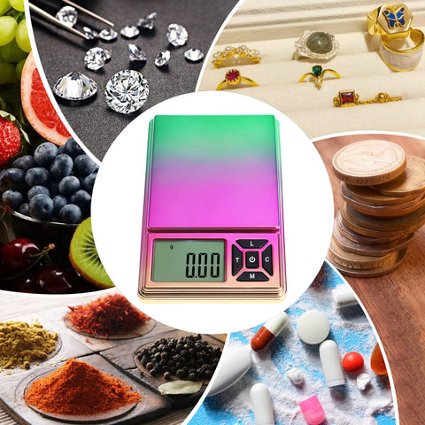 GRAM PRES includes 50g calibration weight and tools for quick setup.