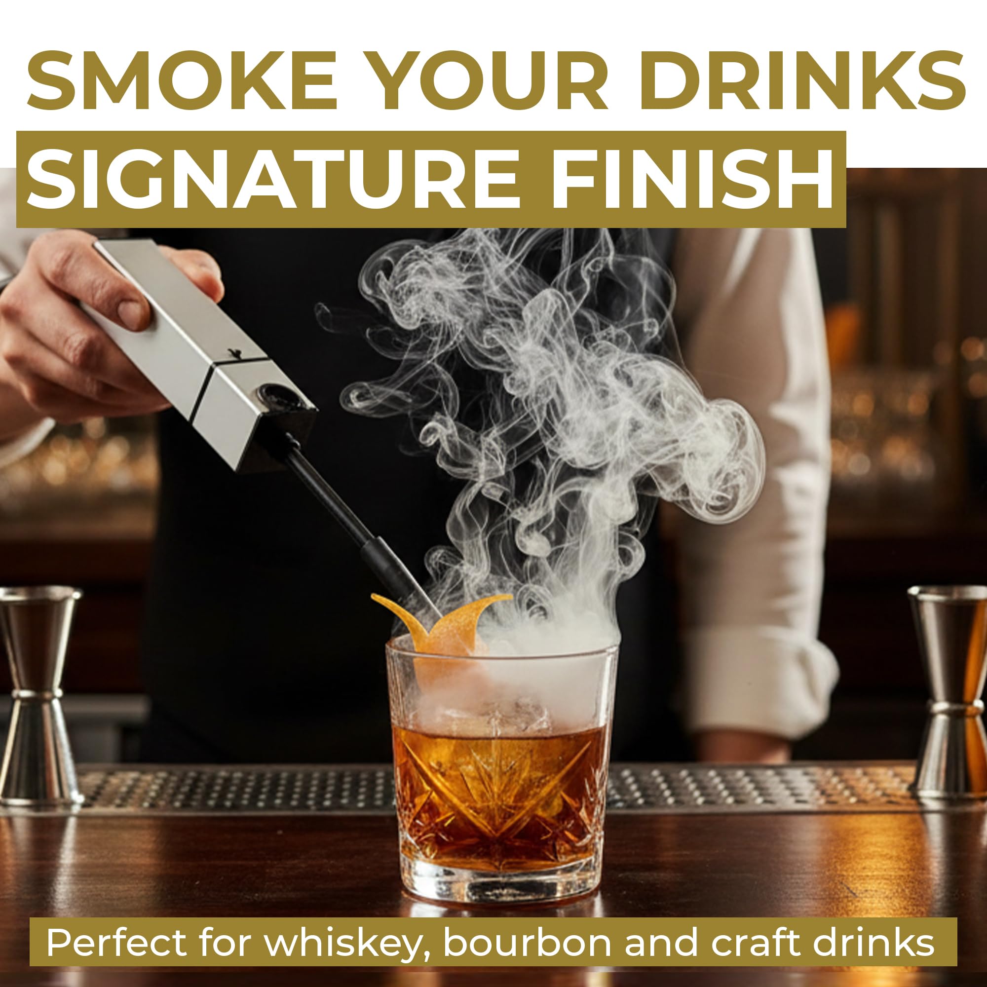 Gramercy Kitchen wood chips included bundle for authentic smoke flavor.