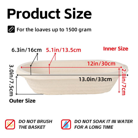 grandtobuy sustainable sugarcane pulp basket supports eco-friendly baking and moisture control