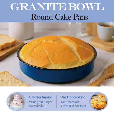 Granite Bowl dishwasher-safe enamel pan — quick cleanup after baking and roasting.