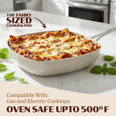 Granitestone 10-year warranty provides long-term kitchen confidence.