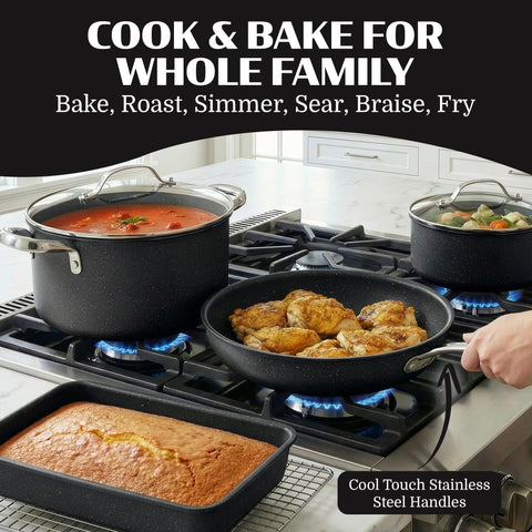 Granitestone Ceraluxe steamer insert for multi-level steaming.