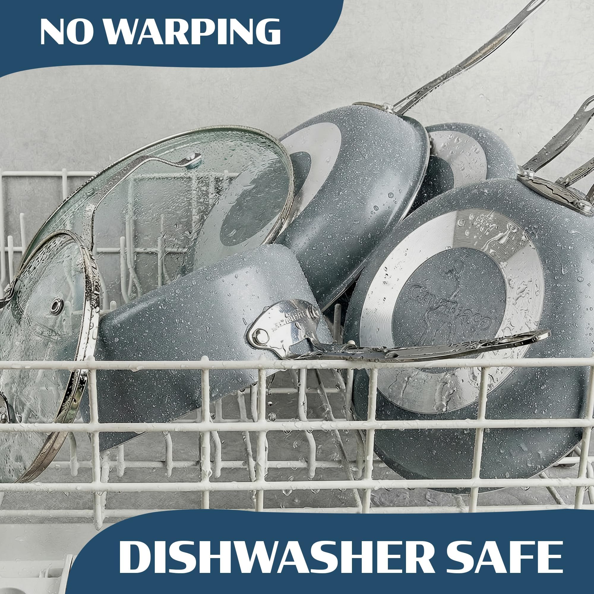 Granitestone Ceraluxe 20pc set loaf and round bake pans for breads