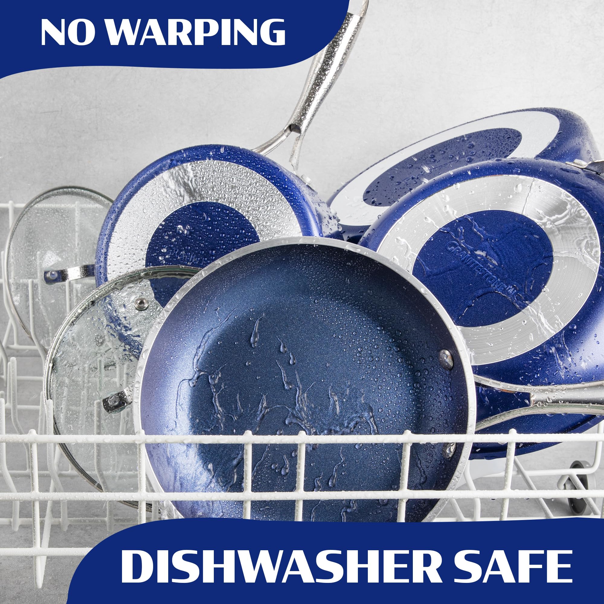 Granitestone Ceraluxe 20Pcs set loaf pan for uniform loaves.