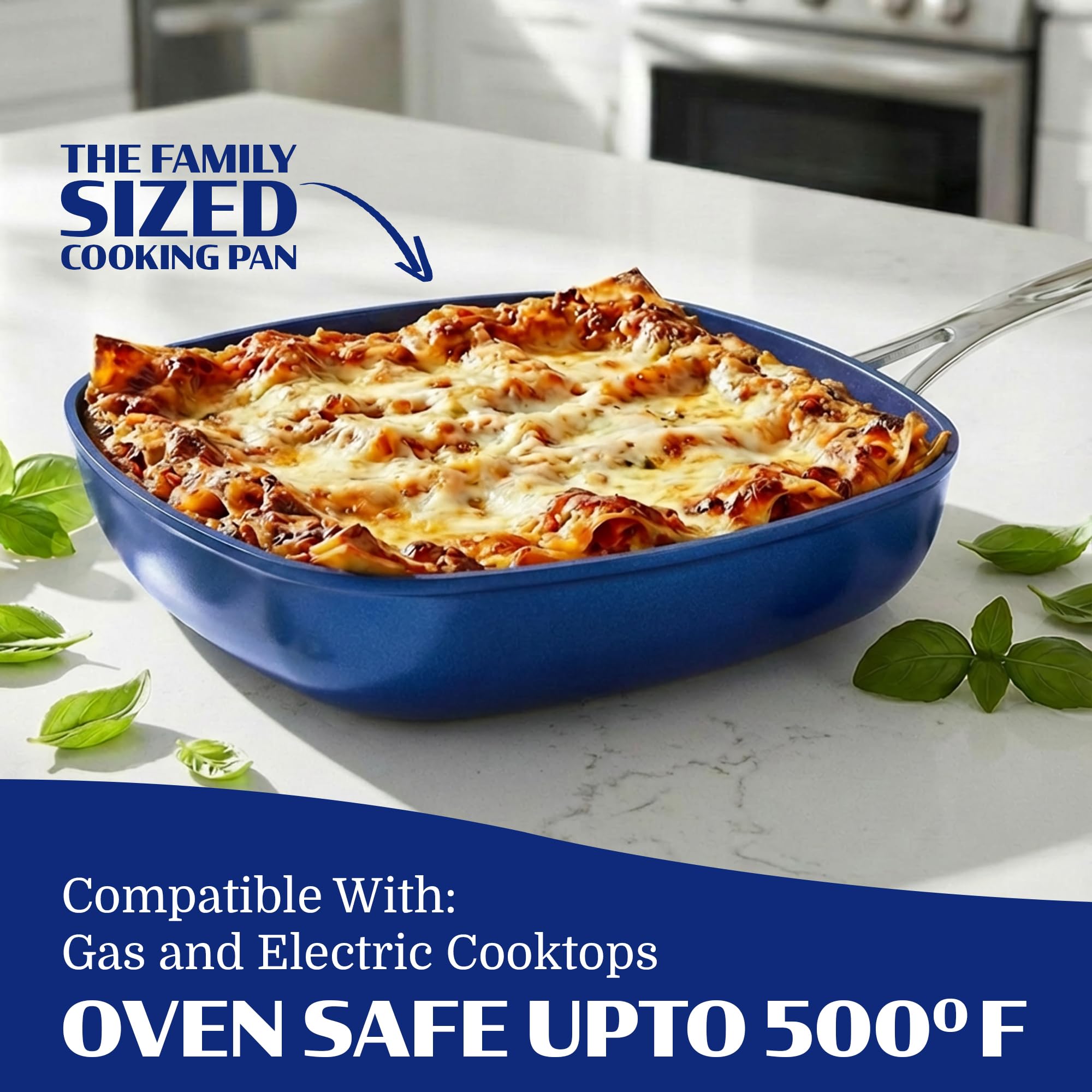 Granitestone Ceraluxe 20Pcs set XL cookie sheet for bulk baking.