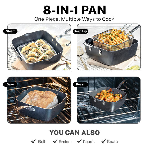 Granitestone True 20 Pc cookware highlighting durable construction for long term use