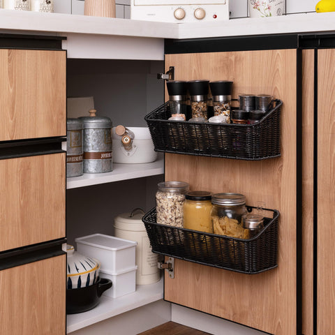 GRANNY SAYS basket measures 5.5D x 14.6W x 3.7H for versatile storage.