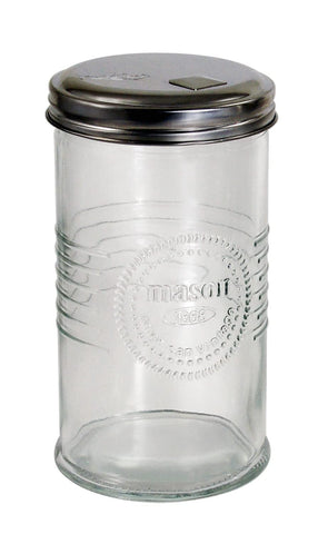Grant Howard Mason Classics sugar dispenser with pour spout for neat, ready-to-use sugar