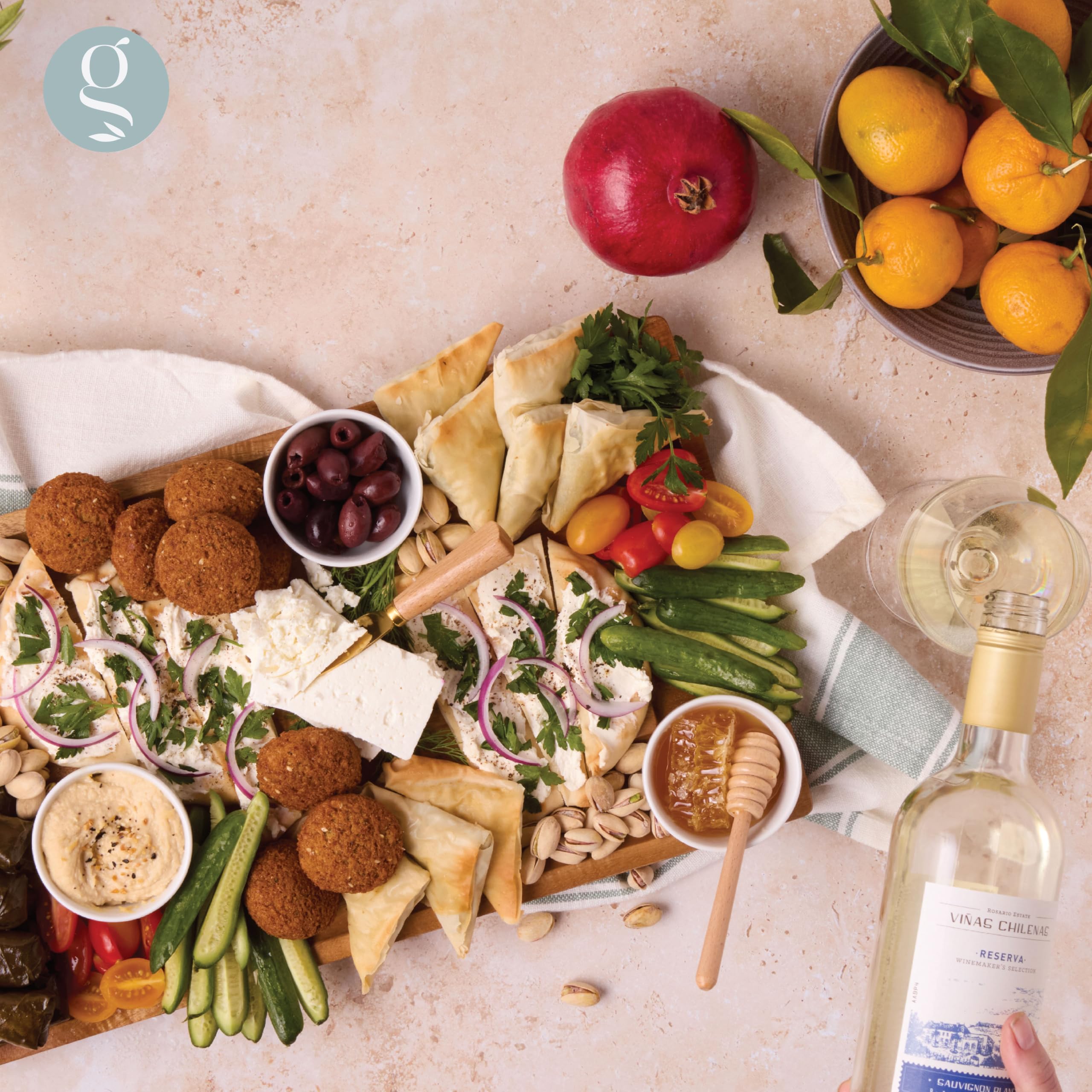 Grazerie acacia wood natural grain highlighting warm tones.