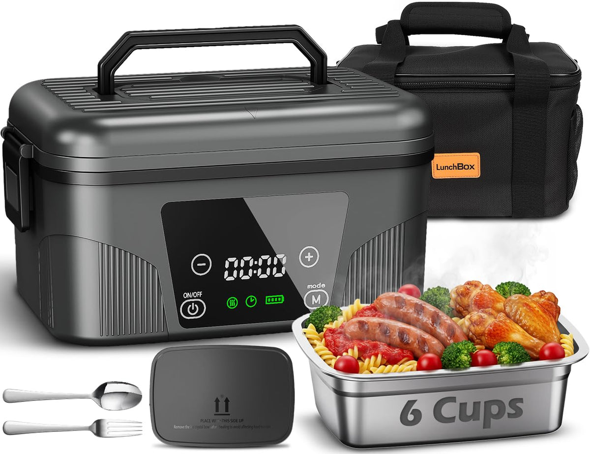 Great Dachong cordless lunch box front view for on-the-go meals