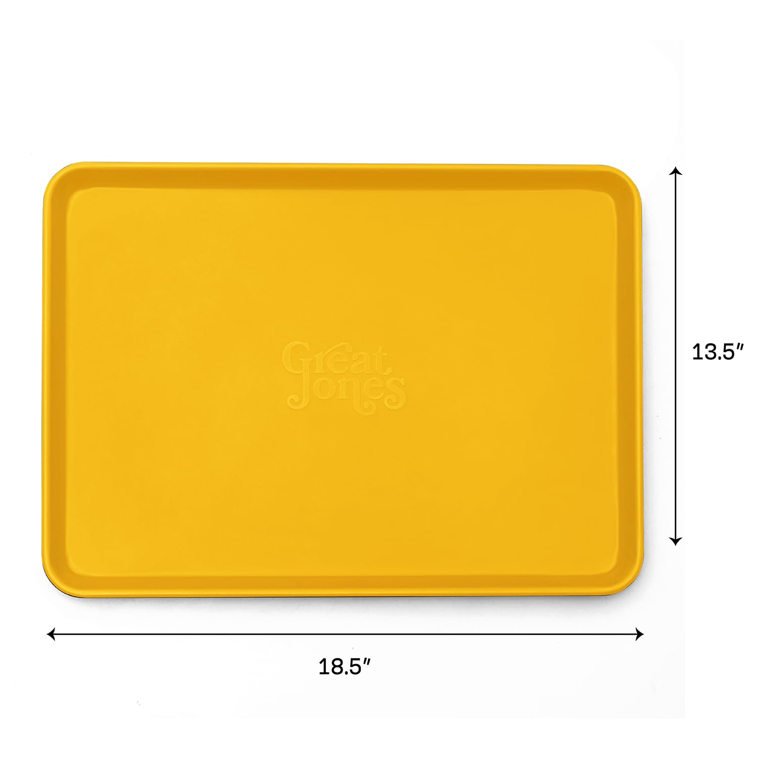 Great Jones Holy Sheet Pan Mustard in oven perfect for sheet-pan dinners and even roasting