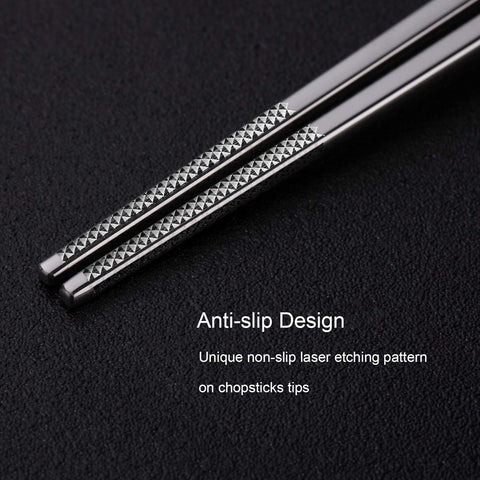 Greatamzor eco-friendly reusable chopsticks reduce waste