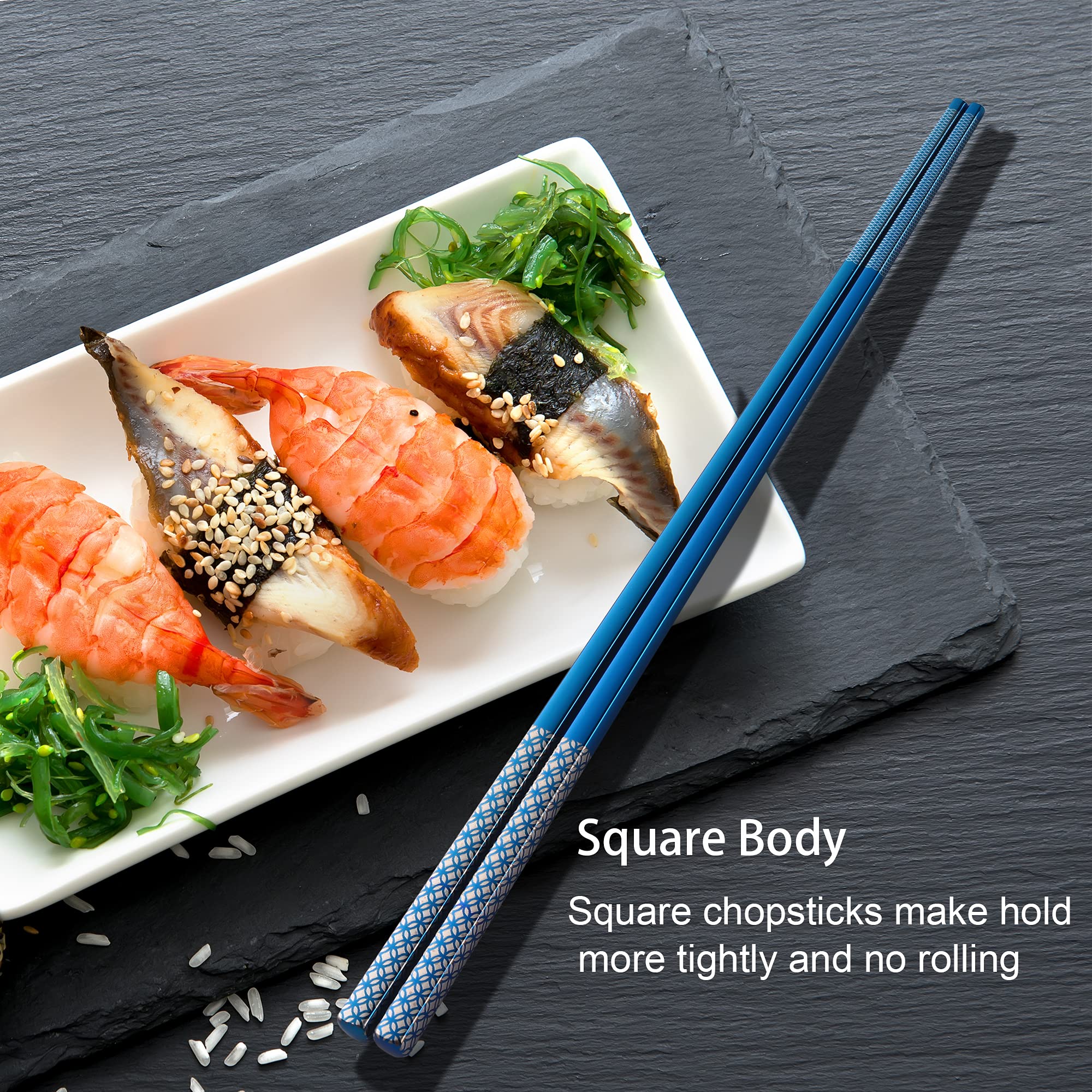 Greatamzor eco-friendly design reduces waste vs disposable chopsticks.