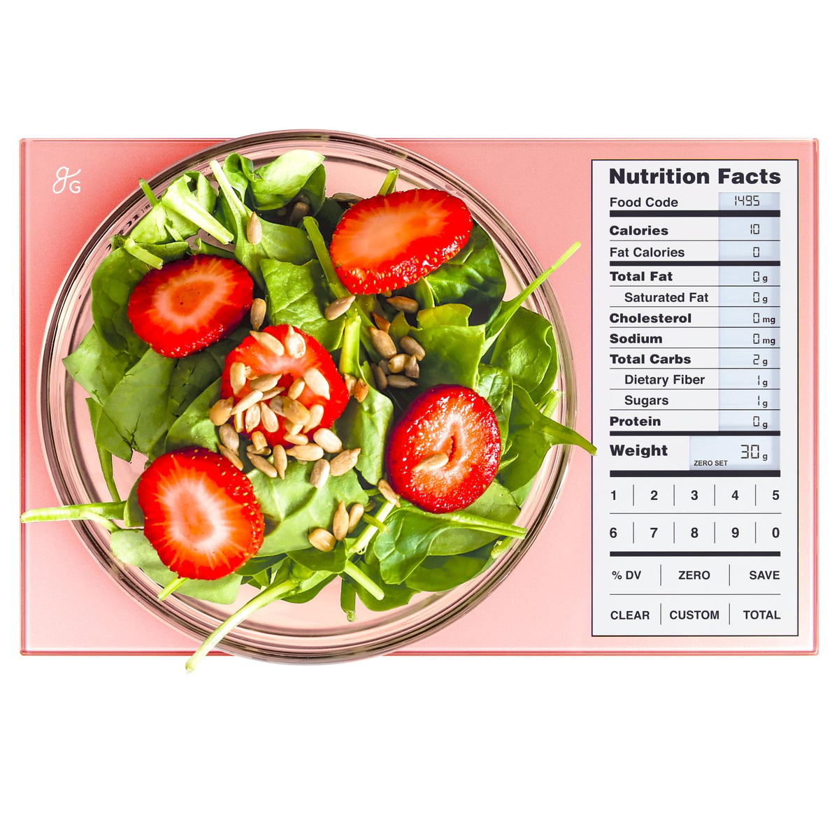 Greater Goods Digital Nutrition Scale precision measure for tiny portions and accurate tracking.