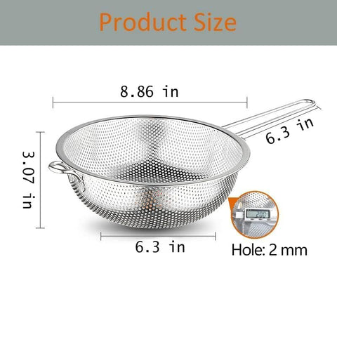 GreatLink durable dishwasher-safe colander for quick cleanup after meal prep.