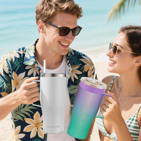 Greatyos compatible with popular 16-32 oz to-go cups