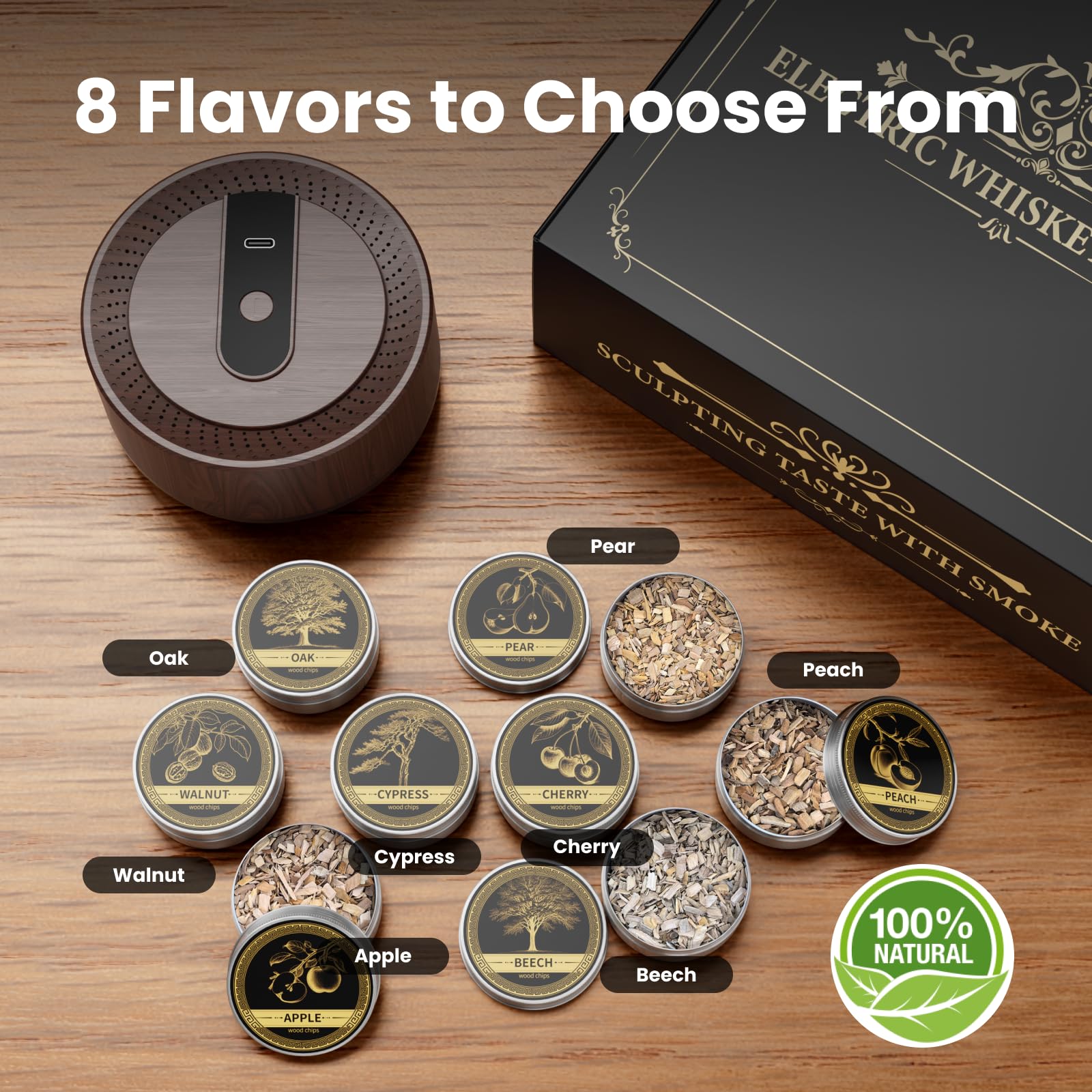 Grebilux smoker flavor cherry, introduces warm, fruity smoke to cocktails.