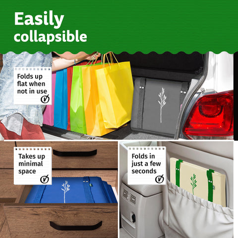 Green Bulldog Bags multi-use-picnic-grocery-capable for daily errands
