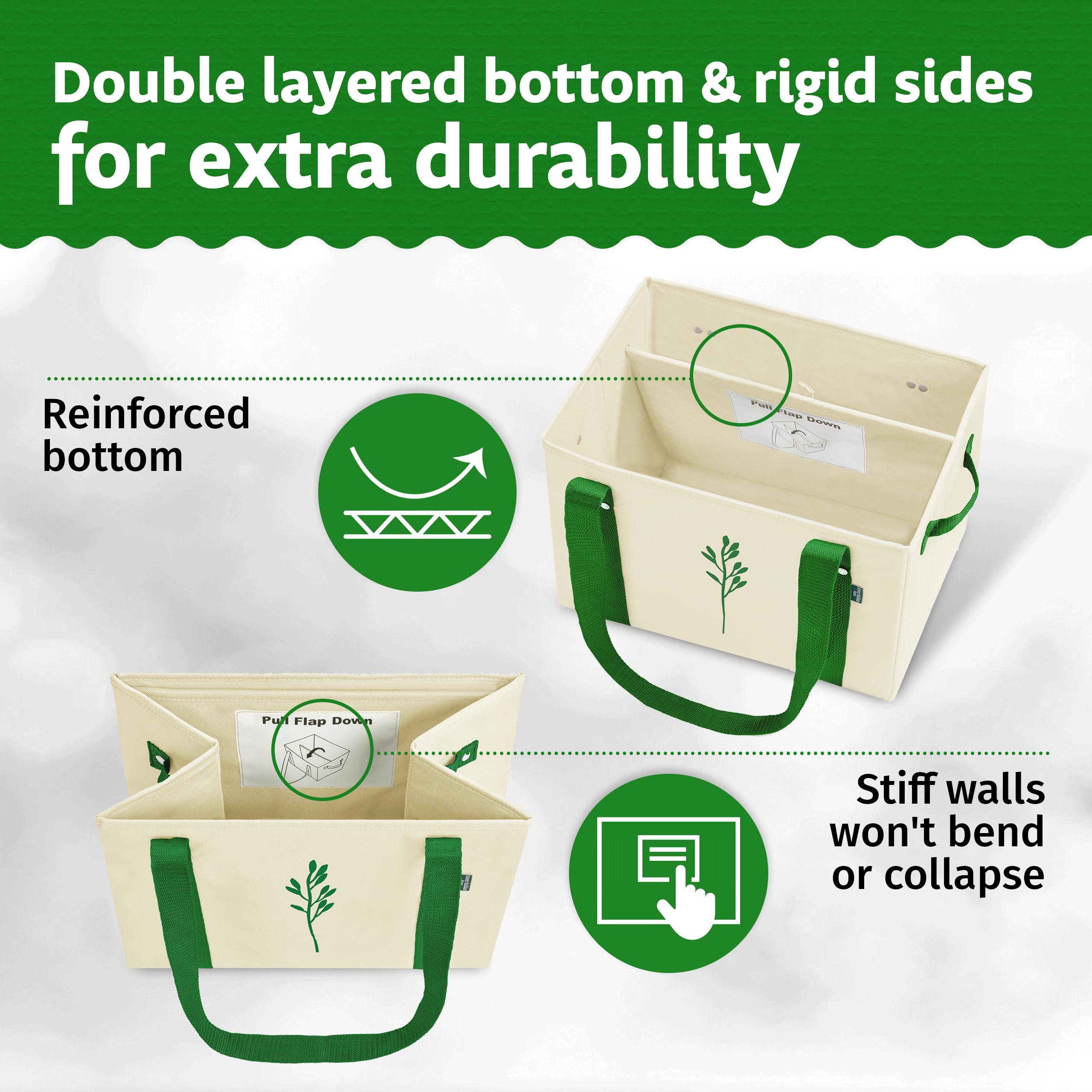 Green Bulldog Bags reusable alternative to plastic for weekly shopping