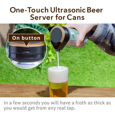 GREEN HOUSE One-Touch Beer Dispenser is ideal for outdoor use at BBQs and picnics