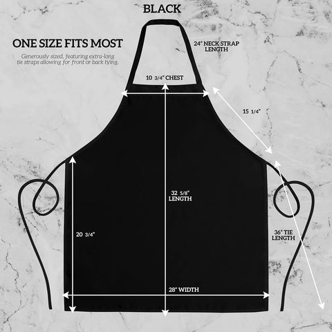 Green Lifestyle 12-pack bib apron fabric detail shows durable spun polyester weave